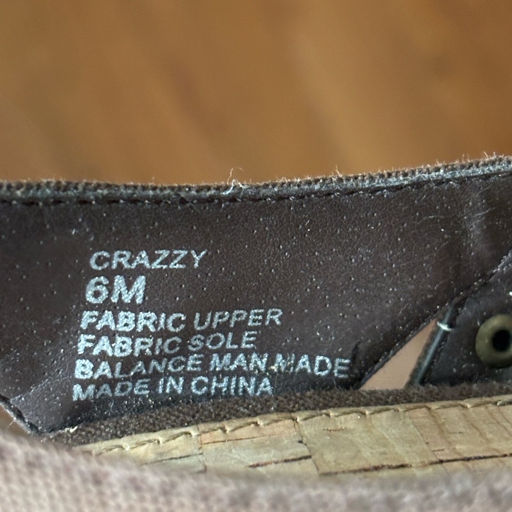 Steve Madden Brown Women's Cork Wedge Sandals size 6 - Picture 5 of 6